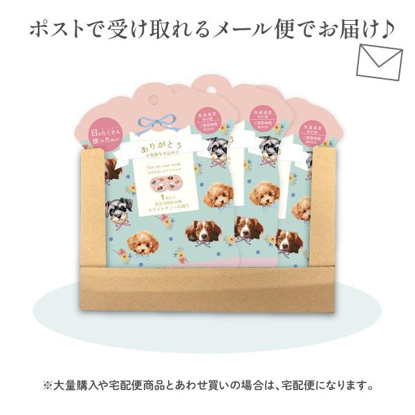ほんやら堂 ながら 温アイマスク アニマル柄 犬柄 1枚入×3枚セット