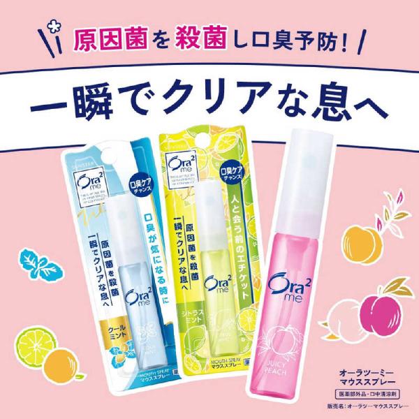 オーラツー ミー ブレスファイン マウススプレー 携帯用 6ml 1個 薬用 Ora2 me 洗口液 口内洗浄 持ち歩き マウスウォッシュ 全8種から選択 |  | 01