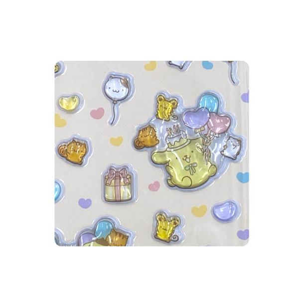 ポムポムプリン ぷくりんキャンディシール ⭐︎30周年記念⭐︎ 20枚セット サンリオ ポムポムプリン 30周年 お誕生日 ぷくりんキャンディシール 1