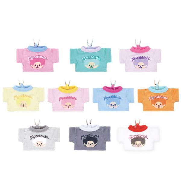 セキグチ モンチッチ COLORS ミニ Tシャツ キーホルダー 1個 着せ替え