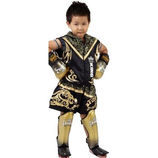 試合用 ジャケット ガウン キックボクシング 小学生 トップキング 子供用 試合用 ジャケット ガウン キックボクシング 小学生 トップ