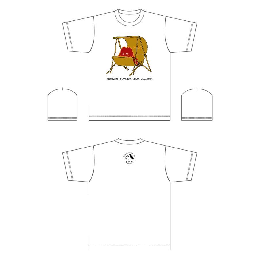 「FOG T-shirt Brass」 オリジナル デザイン イラスト Tシャツ　サイズSML　かわいい　おしゃれ　シンプル |  | 02