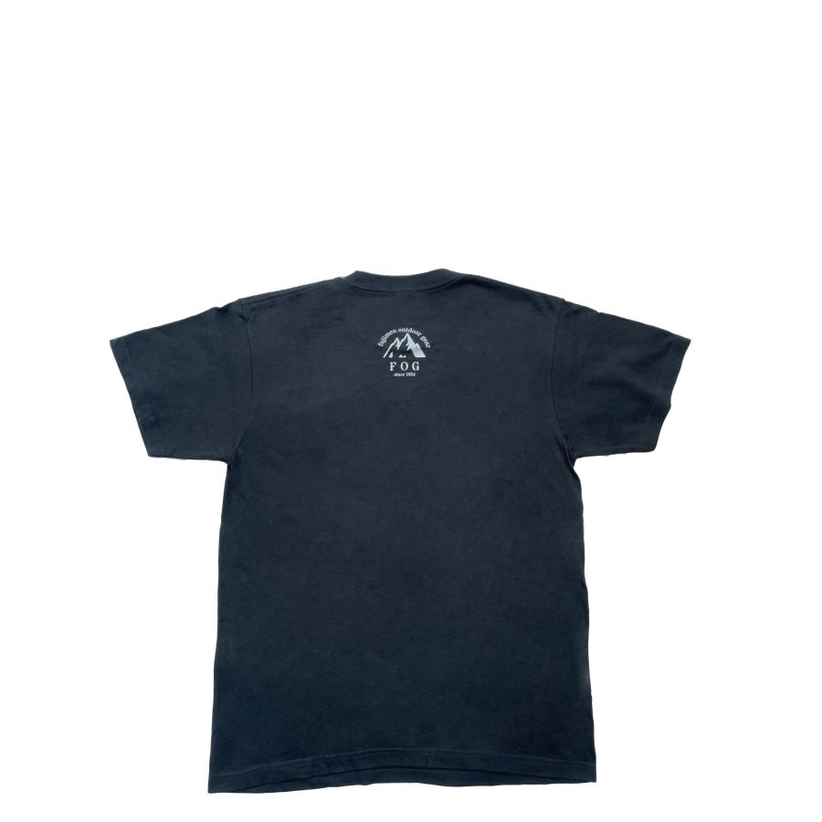 「FOG T-shirt No.2」BLACK オリジナル デザイン イラスト Tシャツ　サイズSML　かわいい　おしゃれ　シンプル |  | 01