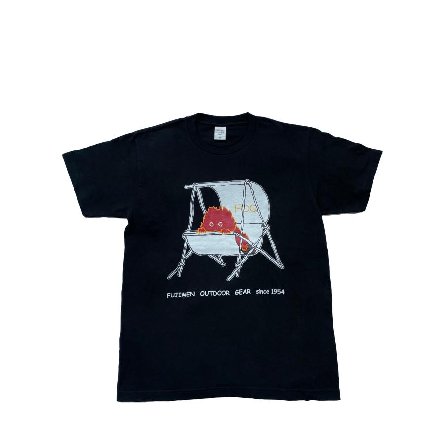 「FOG T-shirt SuS」BLACK オリジナル イラスト Tシャツ　SML　かわいい　おしゃれ　シンプル | 