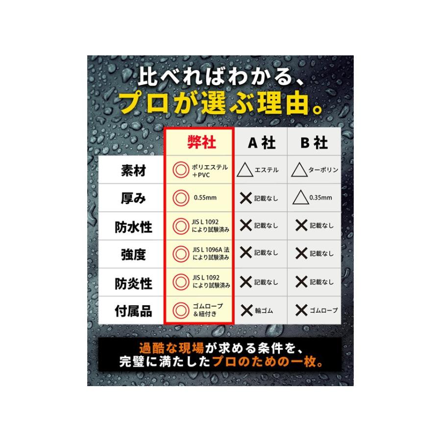【ハイゼット/ジャンボ専用設計】プロが選ぶ「本物」の荷台シート ハイゼット ジャンボ 荷台シート 業務用0.55mm厚 軽トラック荷台シート |  | 09