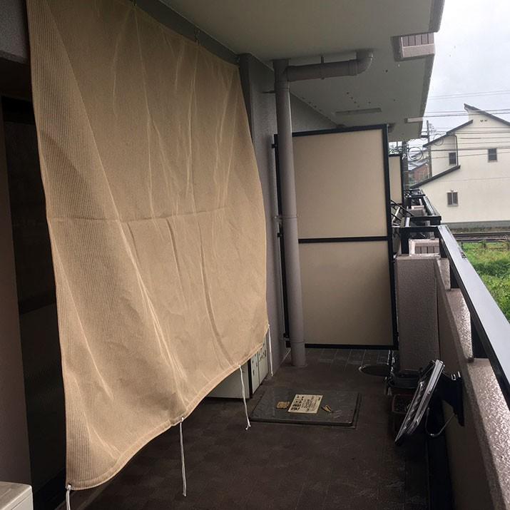 日よけ サンシェード 木陰 メッシュタイプ 幅30〜172cm×丈451〜540cm_5