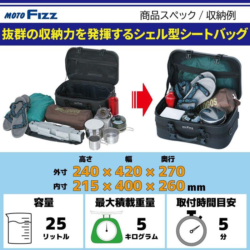 純正売筋品 タナックス(TANAX) MOTOFIZZ シートシェルケース カーボン