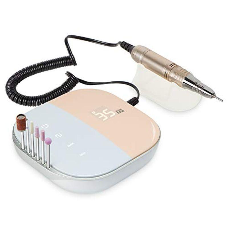 注目の 電動ネイルマシン ネイルマシーン ネイルマシン 電動ネイルケア Madenia プロ rpm高速回転 液晶画面 タッチパネル搭載 ボディ フェイスケア Affaires Sociales Gouv Cg