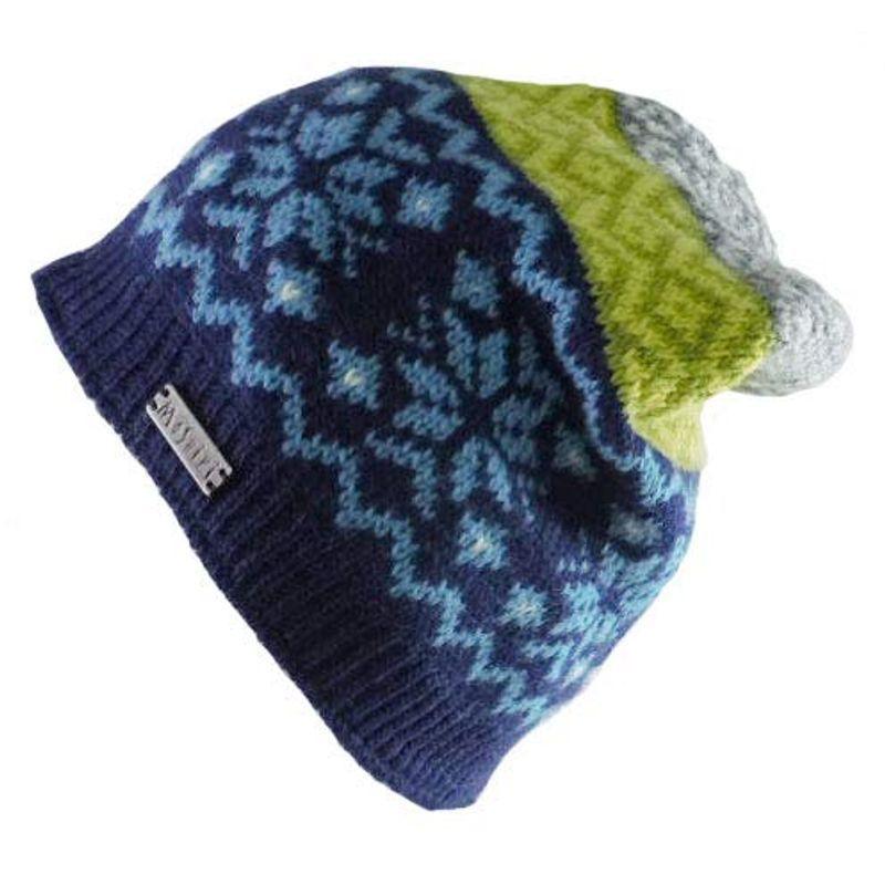 海外限定 ドイツ発 Moshiki Brand メンズ Nr3 ネイビー ヘチマ型ニット帽子 Yamuna レディース ニット帽 ビーニー Wp Polestarcalendars Com