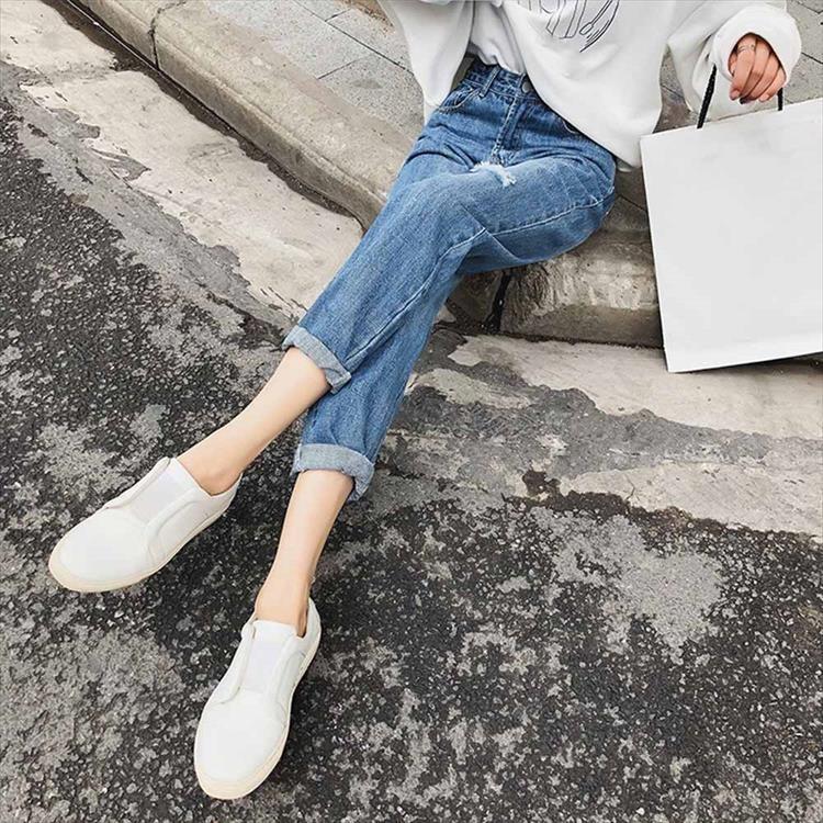 デニムパンツ レディース ダメージデニム ゆったり 大きいサイズ ダメージ加工 クラッシュデニム ジーンズ ジーパン 1yixr 001 Sheil 通販 Yahoo ショッピング