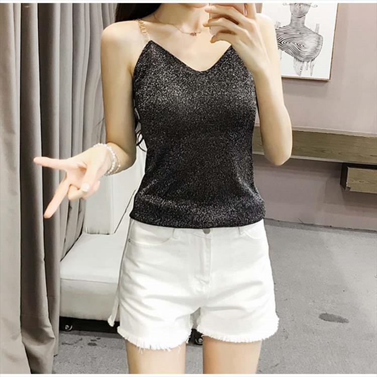 タンクトップ レディース Vネック キャミソール キャミタンク 重ね着 レイヤード インナー トップス Mサイズ 6jjyd 001 Sheil 通販 Yahoo ショッピング