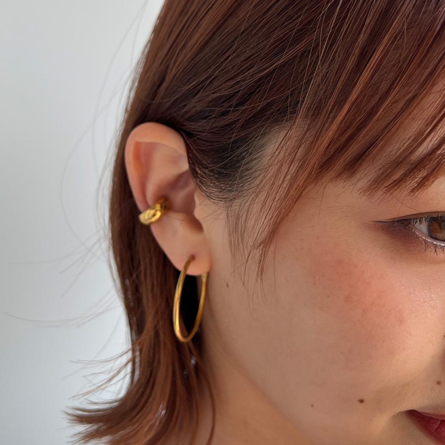 ピアス 金属アレルギー フープピアス 大ぶり チタン ニッケルフリー