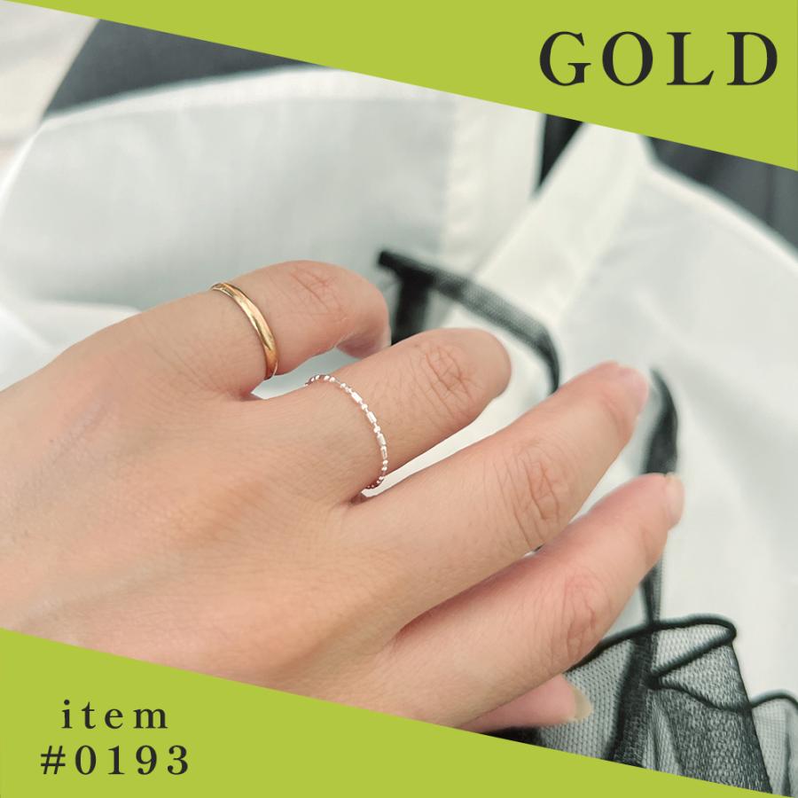 リング チェーン チェーンリング 指輪 金属アレルギー シルバー つけっ