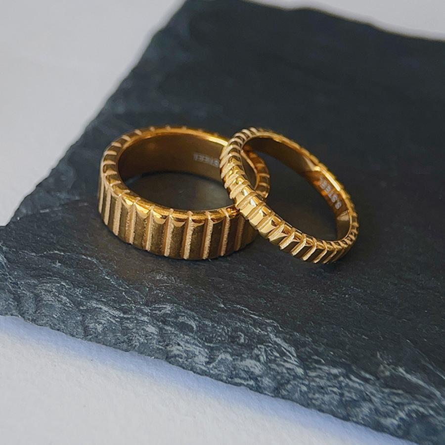 リング 指輪 金属アレルギー つけっぱなし ストライプ 細見 華奢 レディース 11号 14号 16号 重ね付け 爆買 |  | 10