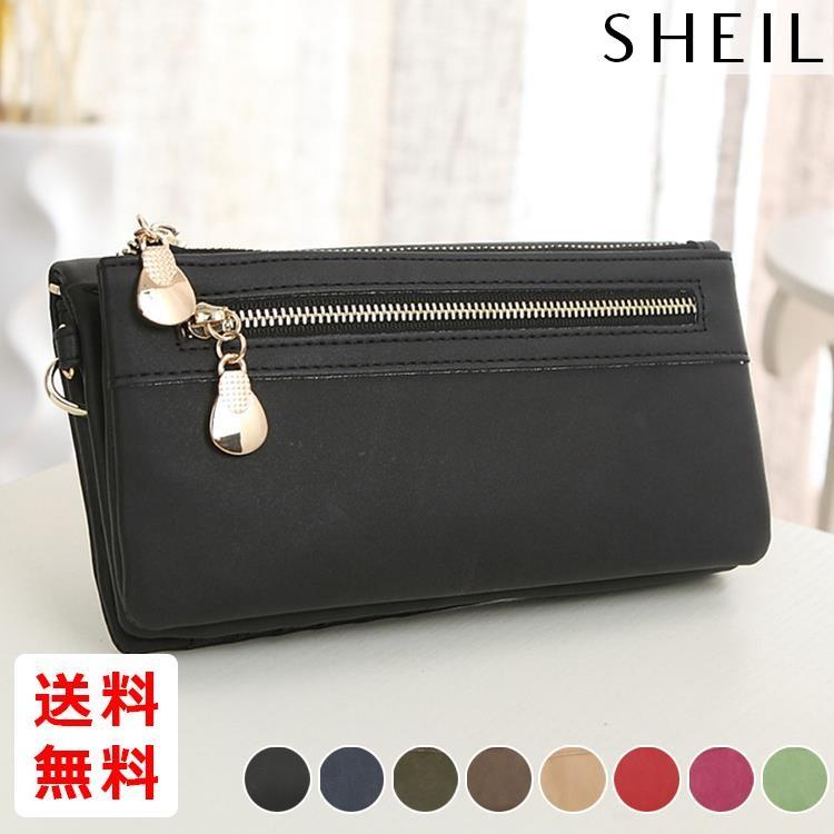 長財布 レディース 二つ折り財布 小銭入れ ロングウォレット 多機能 ファスナー 大容量 送料無料 Beib 001 Sheil 通販 Yahoo ショッピング