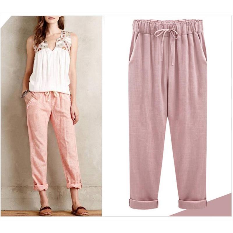 リネンテーパードパンツ レディース きれいめ 夏 麻 きれいめ 大きいサイズ ウエストリボン ピンク ブルー 予約注文 S00 B003 Sheil 通販 Yahoo ショッピング
