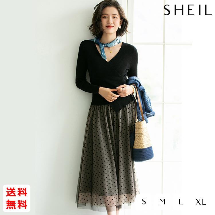 新品 Vネック チュールスカート ワンピース レディース 新作 ポルカドット ドレス ワンピ スーパーフェアリー 限定価格セール Www Doctor Plan Com