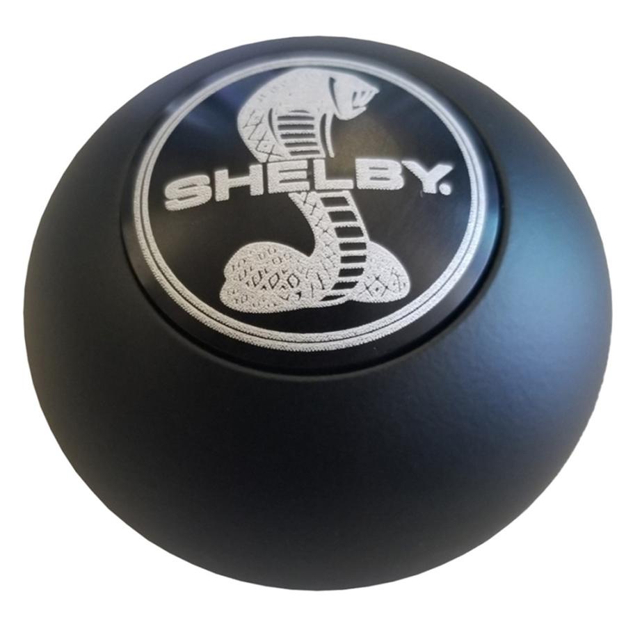 2015-20 シェルビー　ボールシフトノブ　黒　ブラック　AT車用　Shelby Black Ball Shifter (Automatic)｜shelby-american-wd｜02