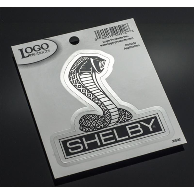 クロームスーパースネークダイカットデカール　シェルビー　SHELBY　デカール　ステッカー　シール　Super　Snake｜shelby-american-wd