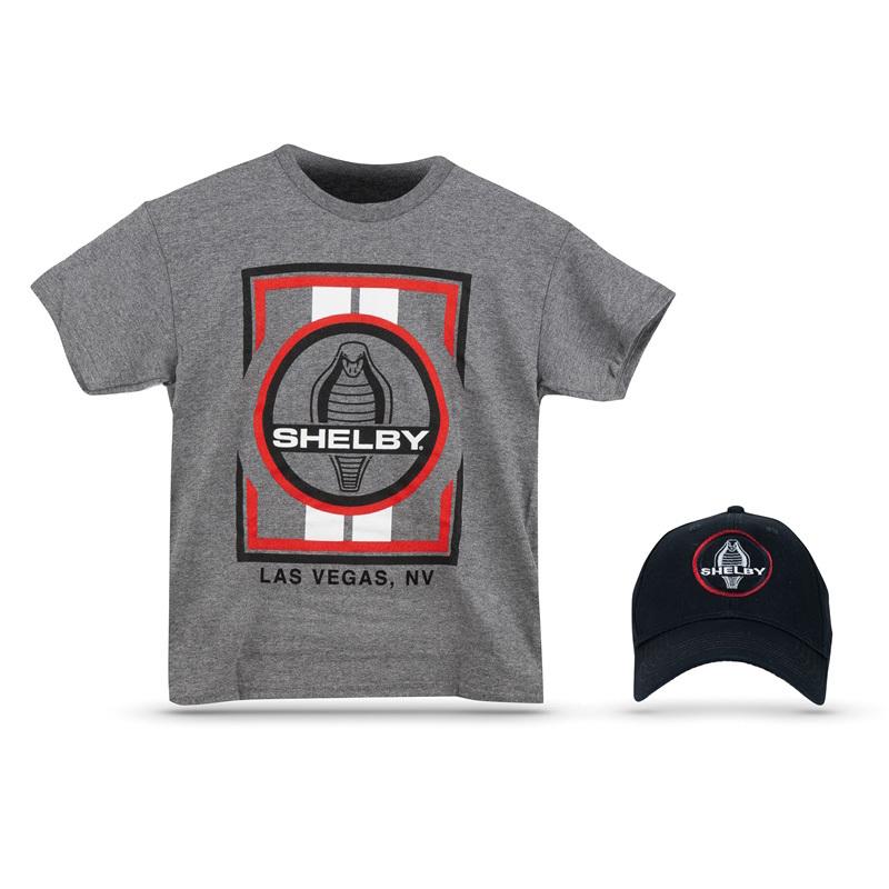 ユースシェルビーコブララスベガスTシャツと帽子セット　キッズＬサイズ　子ども服　SHELBY　シェルビー