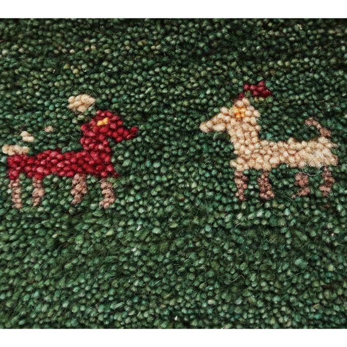 【発送地域限定 北海道/東北/九州/沖縄は不可】 玄関マット 60Ｘ90cm インド製ギャベ ギャッベ 在庫処分の為大特価 ラグ 室内 羊毛 ウール マット 新生活 |  | 03