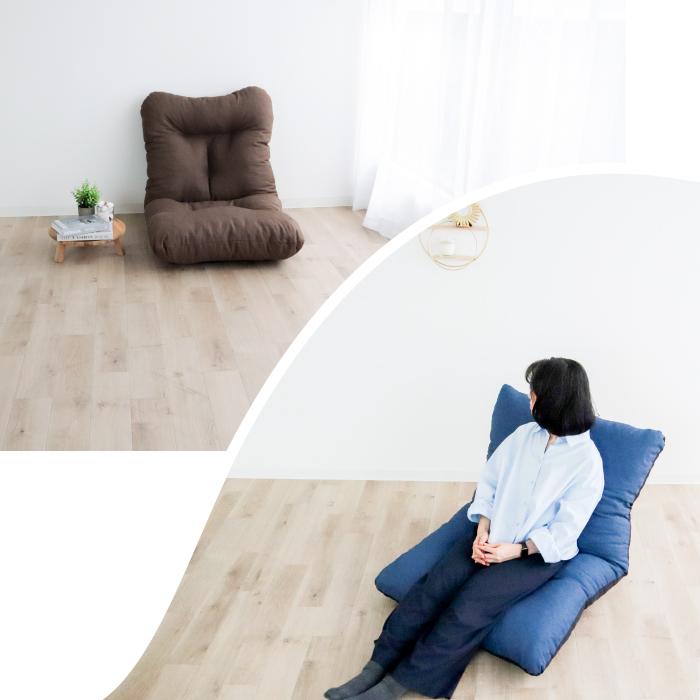 【発送地域限定で大特価】在庫処分 北陸・東海・信越・関東のみ発送 日本製 座椅子 14段階 リクライニング 一人掛けソファー 折りたたみ リクライニング座椅子 |  | 06