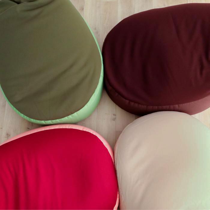 日本製 ビーズクッション 軽量 ちょうどいい大きさ 姿勢にピタッとフィットして リラックス ベーシック ビーズ クッションソファ 背もたれ 腰痛対策 オーバリー |  | 05