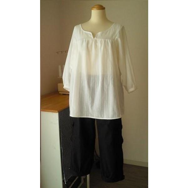 ドルマンスリーブヨークブラウス型紙（フリーサイズ） | 