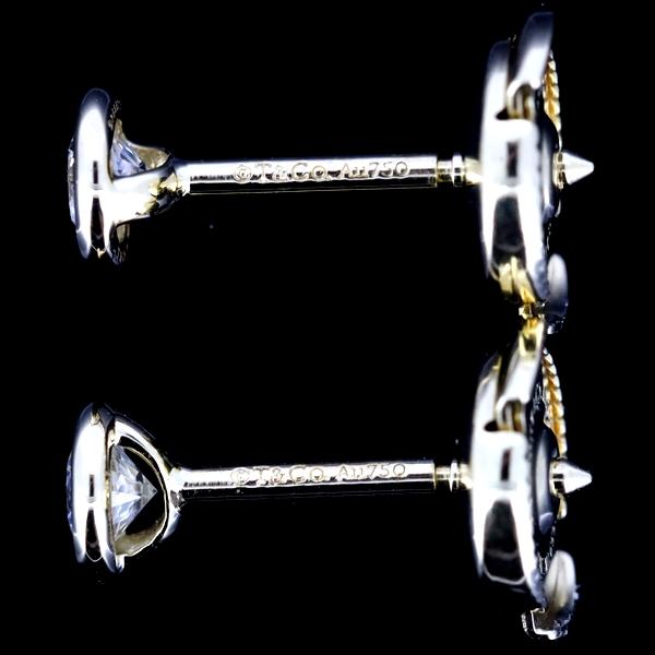 TIFFANY&Co ティファニー ダイヤモンド ピアス バイザヤード TIFFANY&Co.（ティファニー） バイザヤード ダイヤモンド ピアス 4.8mm