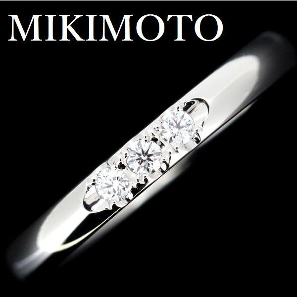 ミキモト ダイヤモンド 0.06ct リング Pt950 10号 : brdnfggt : 株式 