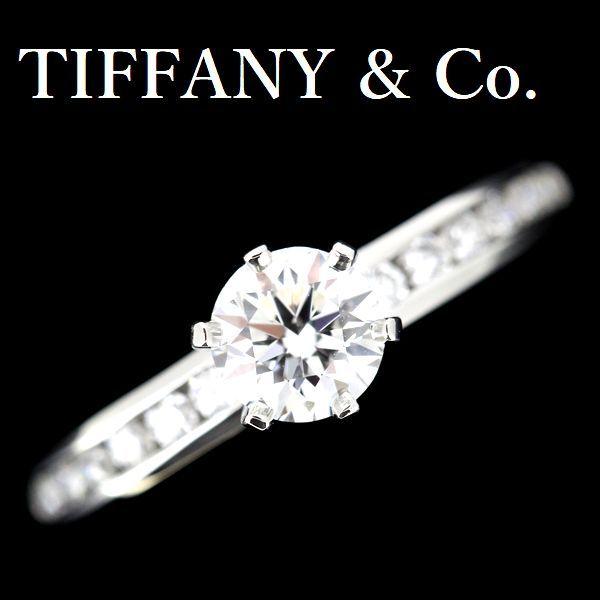 TIFFANY&Co. ティファニー ダイヤモンド 0.51ct F-VVS2-EX リング  