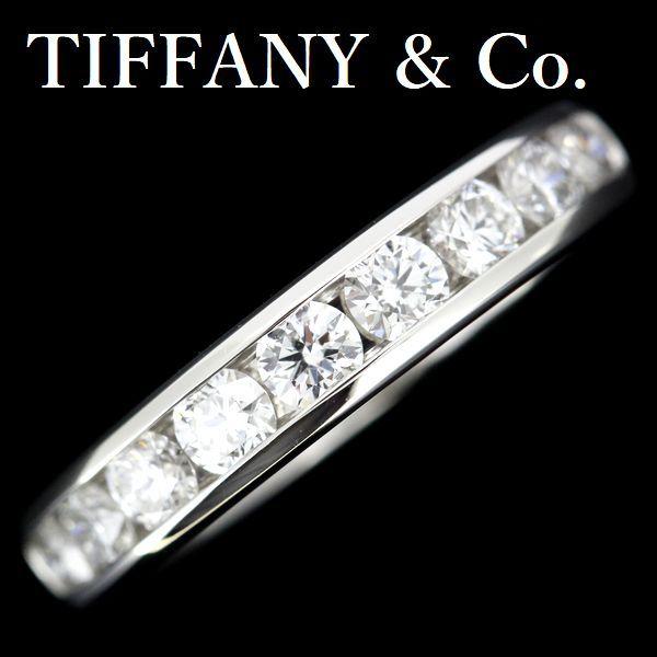 TIFFANY&Co.（ティファニー） ハーフサークル ダイヤ リング Pt950 9P