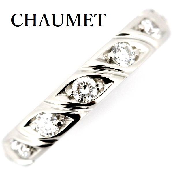 ショーメ トルサード ダイヤモンド リング Pt950 7P 7号 CHAUMET ショーメ トルサード ダイヤモンド リング Pt950 7P 7号