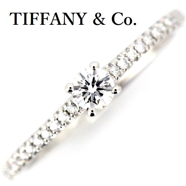 TIFFANY&Co. ティファニー ノヴォ ダイヤモンド ラウンド リング Pt950