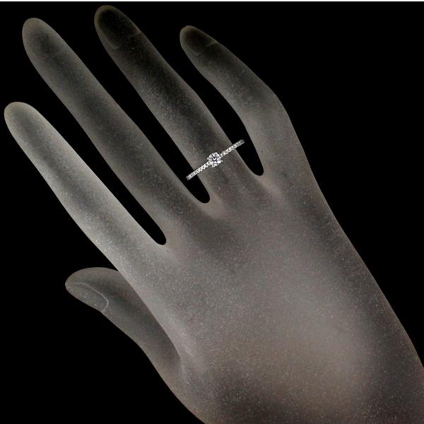 TIFFANY&Co. ティファニー ノヴォ ダイヤモンド ラウンド リング Pt950