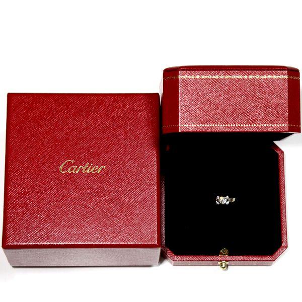 カムパネルラ　鑑定済Cartier バレリーナ3Pダイヤモンドリング#50 カルティエ バレリーナ 3P リング : KOMEHYO ONLINESTORE Yahoo