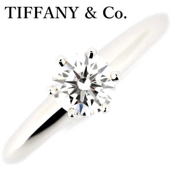 TIFFANY&Co. ティファニー ソリティア 0.58ct ダイヤモンド リング G