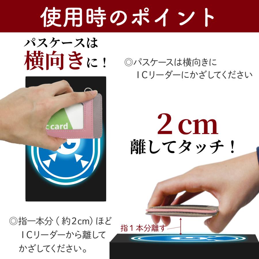 SHELLY（シェリー） パスケース ツートンカラー 定期入れ icカード 2枚