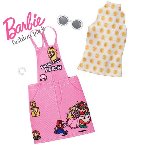Barbie バービー ファッション パック スーパーマリオ Fashion Pack 服 セット Shelly S 通販 Yahoo ショッピング