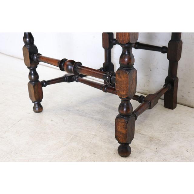 ac-12　1920年代イギリス製アンティーク オーク ハイバックチェア エルボーチェア 肘掛椅子 いす イス ホールチェア |  | 16