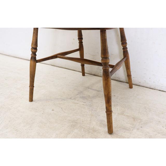 ac-15　1960年代イギリス製ビンテージ エルム ホイールバック ウインザー アームチェア 肘掛椅子 カントリー キッチン 送料無料 |  | 15