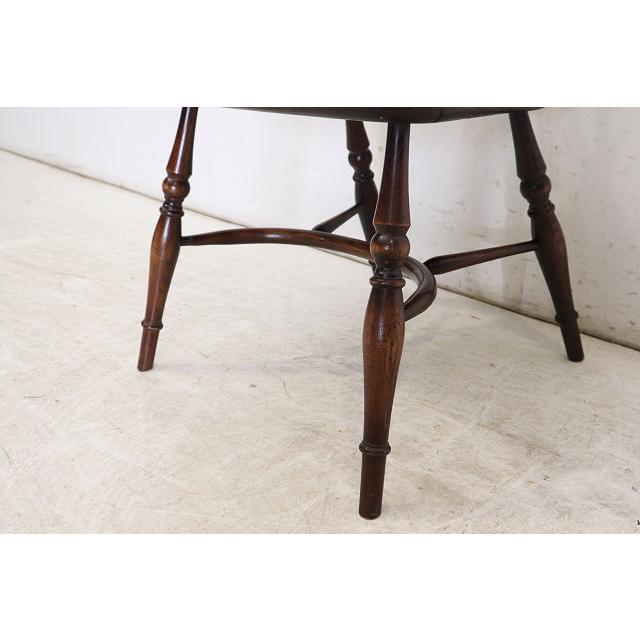 ac-3　1940年代イギリス製アンティーク ヴィクトリアン エルム ホイールバック ウインザー アームチェア 肘掛椅子 カントリー キッチン いす イス (A) |  | 16