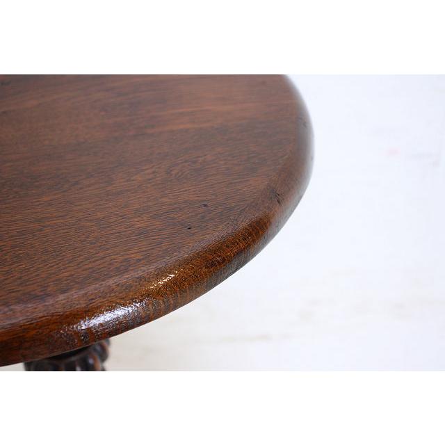 an-6　1890年代 イギリス製 アンティーク 　ヴィクトリアン　オーク　バリーシュガーツイスト　プランタースタンド　花台 |  | 10