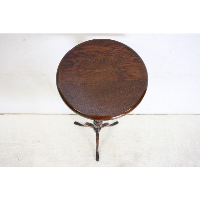 an-6　1890年代 イギリス製 アンティーク 　ヴィクトリアン　オーク　バリーシュガーツイスト　プランタースタンド　花台 |  | 06