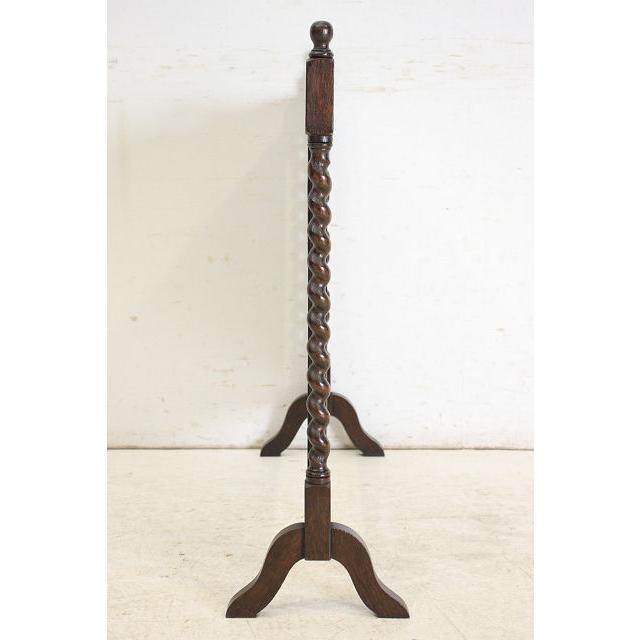 an-8　1920年イギリス製アンティーク　オーク　ボタニカル刺繍　ファイヤースクリーン　暖炉家具 |  | 19