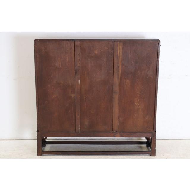 bk-38　1930年代イギリス製アンティーク ソリッドオーク ダブルカップレッグ ブックケース 無垢材 書棚 本棚 本箱 送料無料 |  | 20