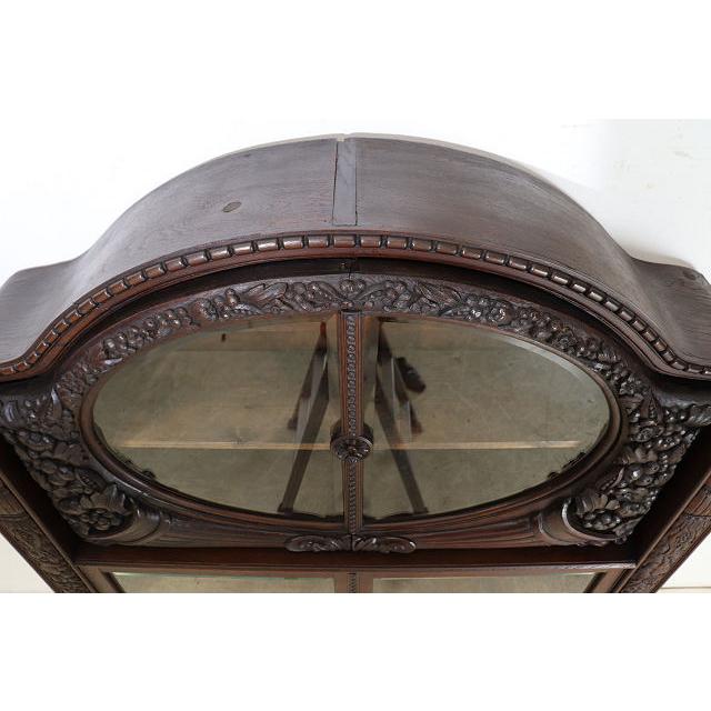 bk-3　1880年代イギリス製アンティーク ビクトリアン オーク ブックケース 書棚 本棚 本箱 彫刻された 大型 棚 |  | 10