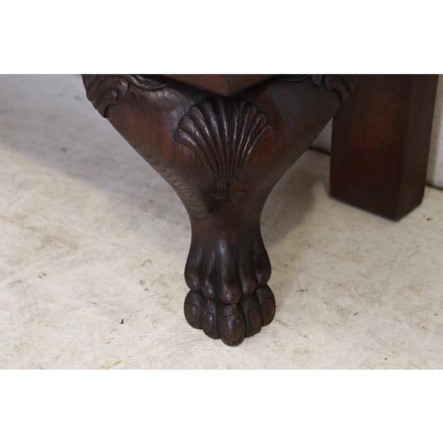 bk-3　1880年代イギリス製アンティーク ビクトリアン オーク ブックケース 書棚 本棚 本箱 彫刻された 大型 棚 |  | 18