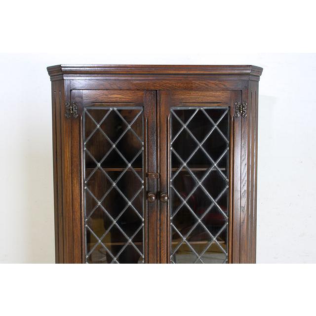 ca-14 1970年代イギリス製ヴィンテージ オーク コーナー