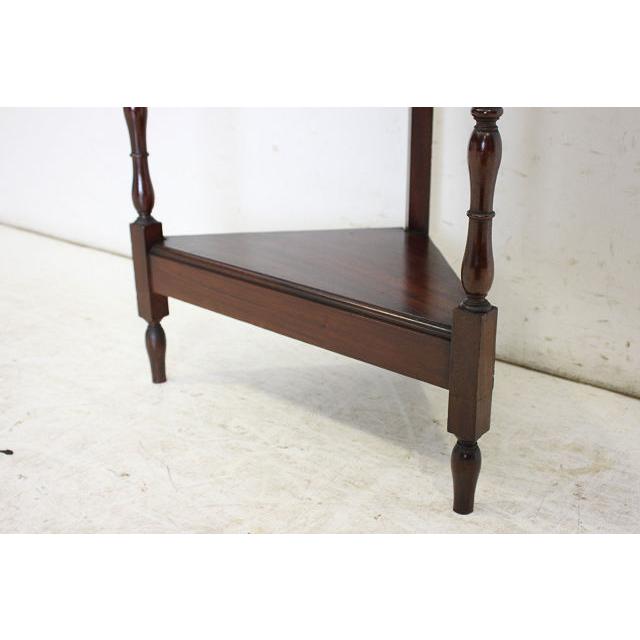 ca-1　1920年代 イギリス製 アンティーク　マホガニー　スワンネック　コーナーキャビネット　ディスプレイキャビネット　飾り棚 |  | 17